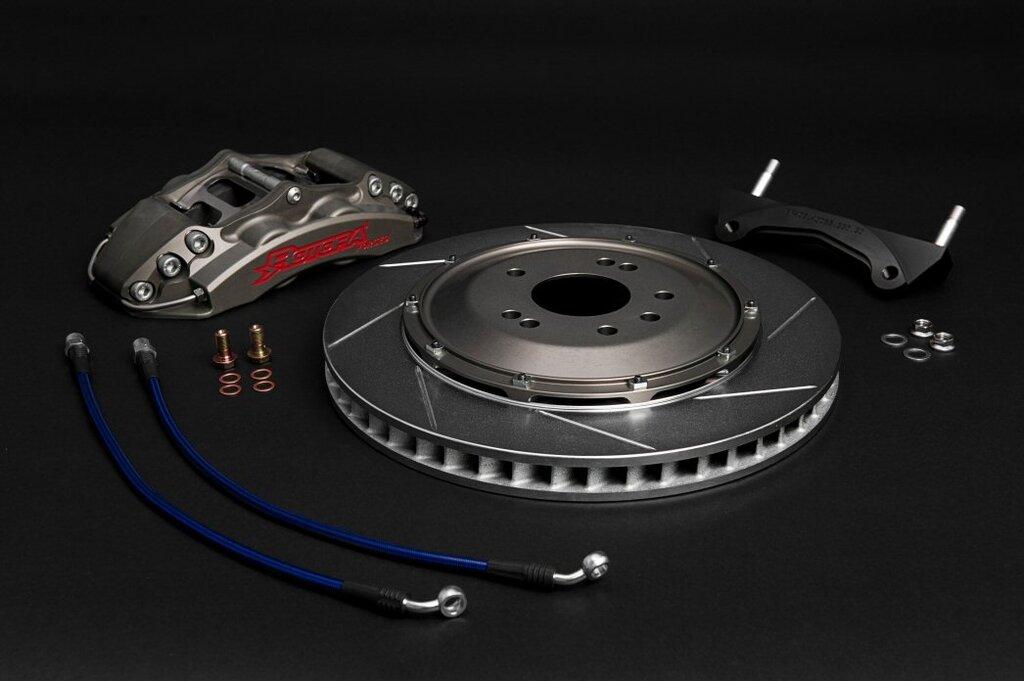 Rotora Super Challenge 4-Piston 332x32 Disc Front Big Brake Kit (2013-2018 Ford Focus RS/ST) - RSK.414.01