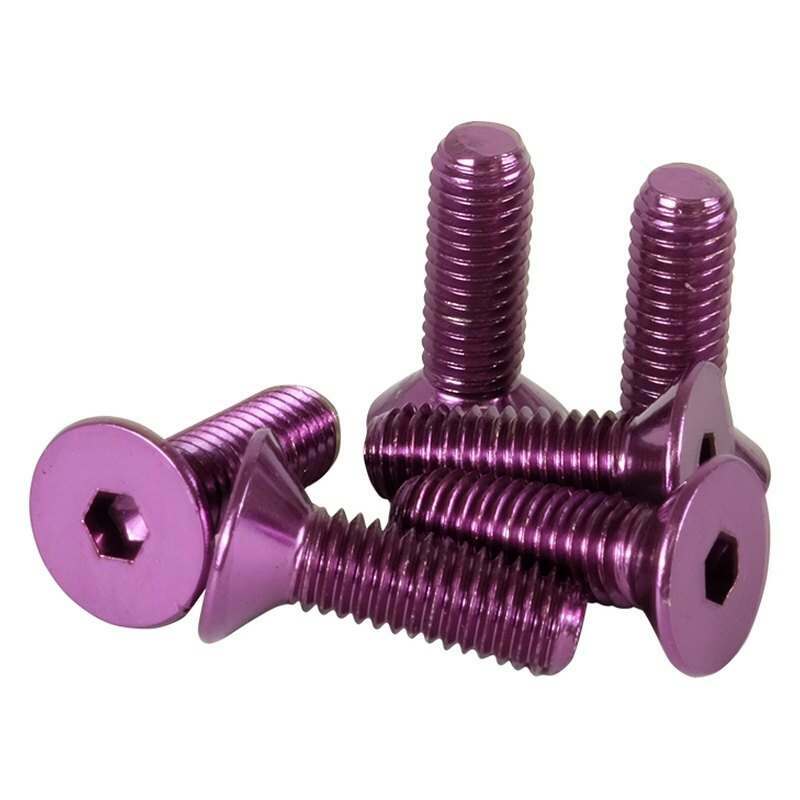 NRG Steering Wheel Screw Kit Upgrade Purple "CONICAL" - SWS-100PP