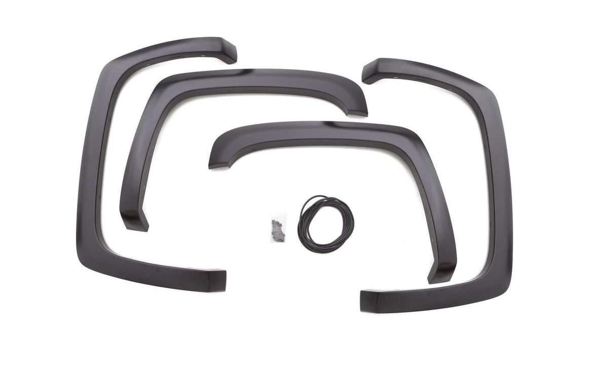 Lund Sport Style Fender Flare Set - Front and Rear, Smooth, 4-Piece Set (2014-2015 Sierra 1500) - SX117S