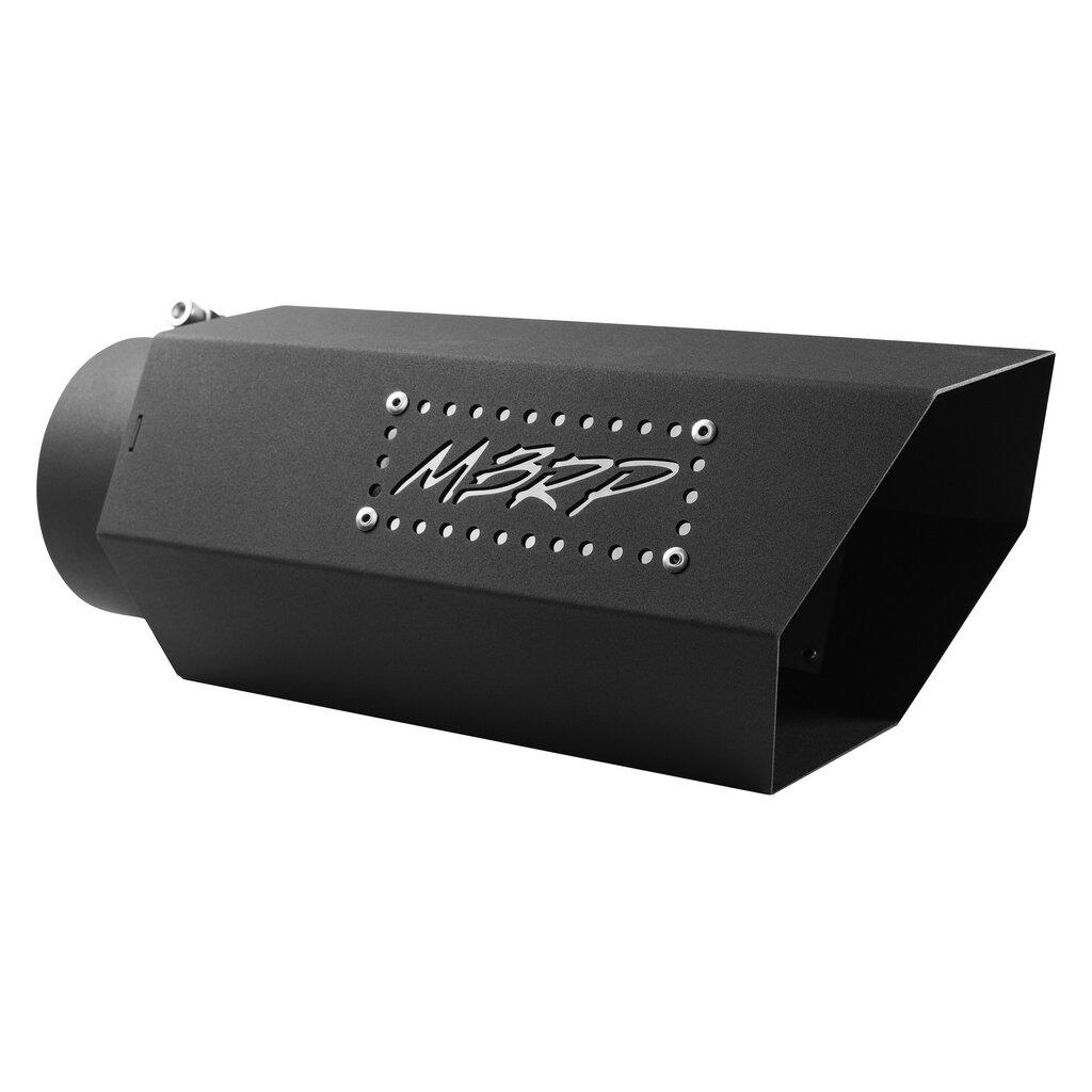 MBRP Powdered Coated Stainless Steel 5" Inlet 6" Outside Diameter 16" Assembled Length. - T5166BLK