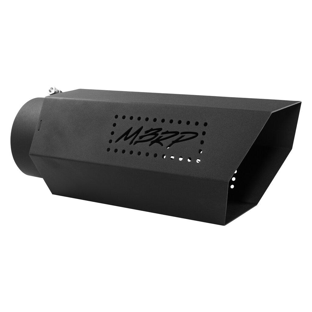 MBRP Powdered Coated Stainless Steel; 5" Inlet 6" Outside Diameter 16" Assembled Length. - T5167BLK