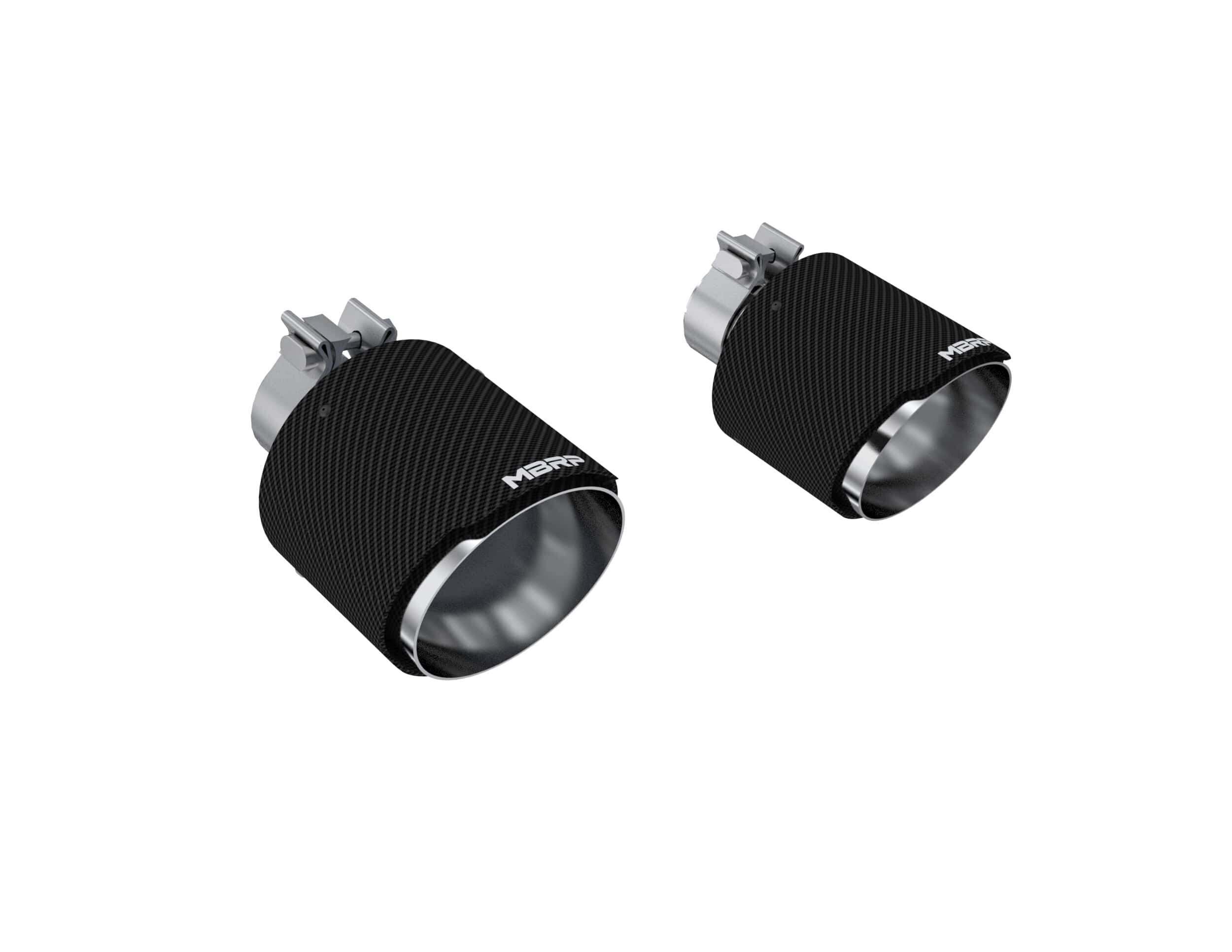 MBRP Mbrp Exhaust Tip 5In Od Out 2.125In Id 7.25In Length Dual Wall Cf T304 (2017-2025 Subaru BRZ, Toyota 86, Toyota GR86) - T5202CF