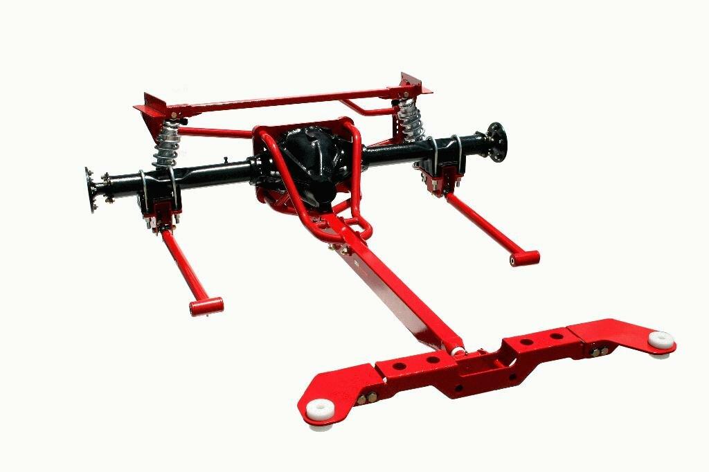 BMR TAS004R 1970-1973 2nd Gen F-Body Torque Arm Suspension Kit, GM 12-bolt Differential (Red)