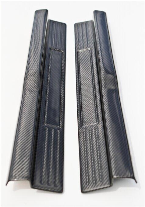 TruCarbon 2005-2014 Mustang Carbon Fiber LG108 Door Sills