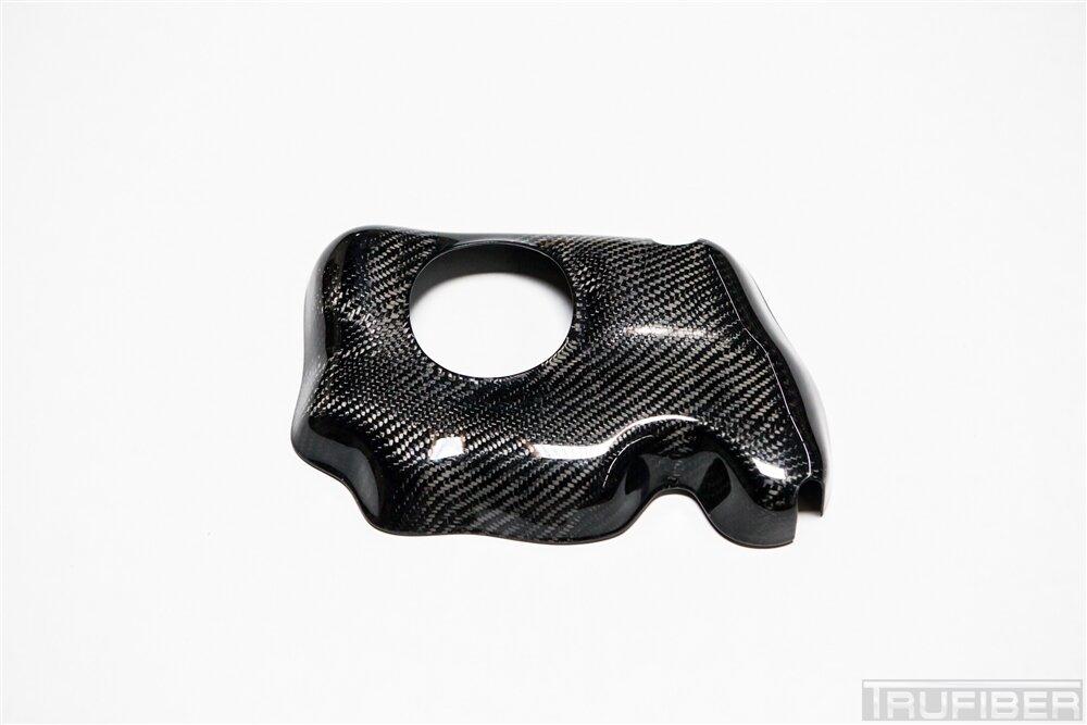 TruCarbon 2005-2014 Mustang Carbon Fiber LG111 Coolant Reservoir Cover