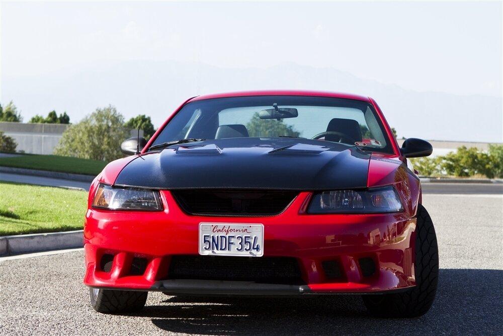 TruCarbon 1999-2004 Mustang Carbon Fiber A70 Hood (Fits GT and V6 Bumper Covers)