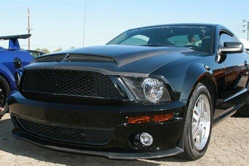 TruCarbon 2005-2009 Mustang GT500 Carbon Fiber A53KR Hood (fits GT500 front fascia)
