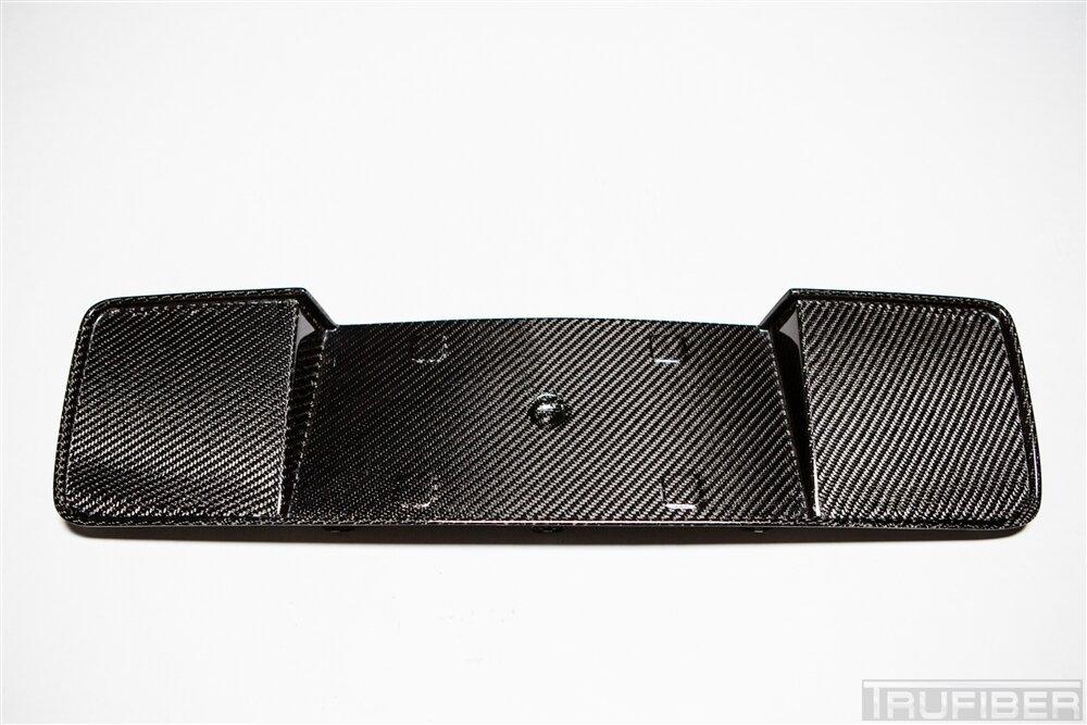 TruCarbon 2013-2014 Mustang Carbon Fiber LG148 License Plate Panel
