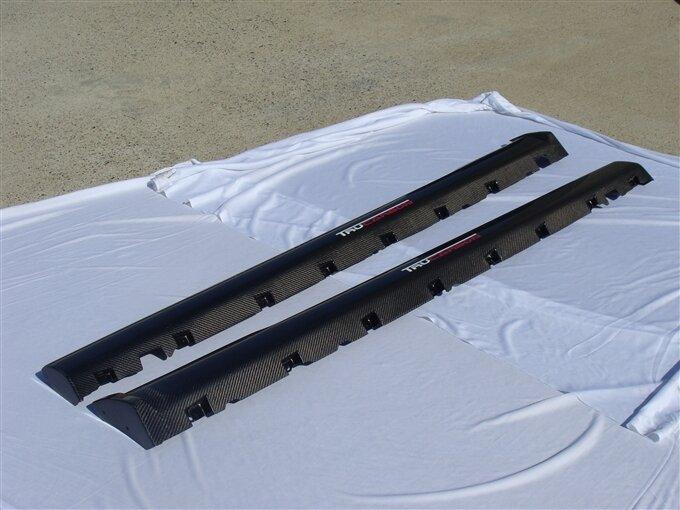 TruCarbon 2010-2012 Mustang Carbon Fiber XR4 Side Skirts