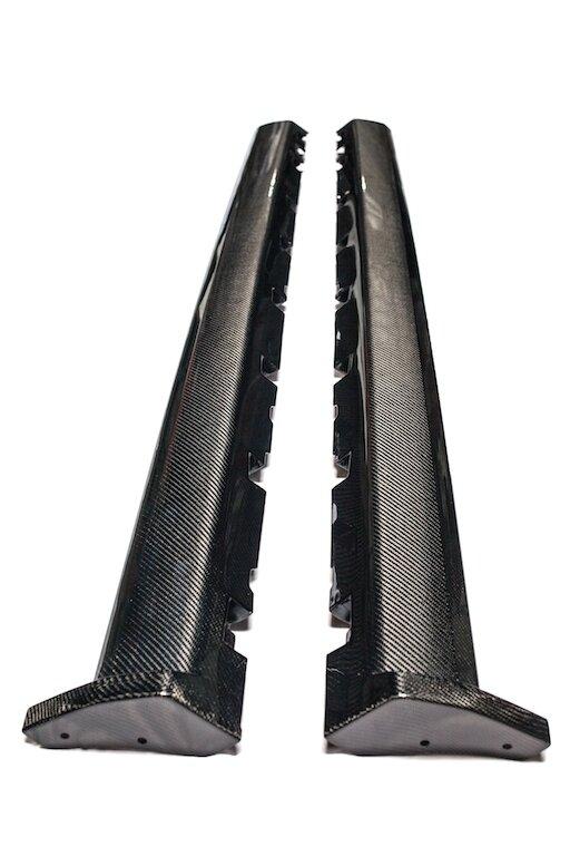 TruCarbon 2013-2014 Mustang Carbon Fiber XR7 Side Skirts