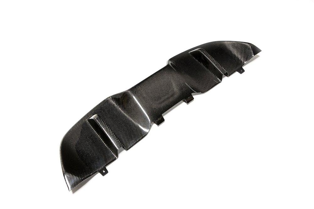 TruCarbon 2015-2017 Mustang Carbon Fiber LG259 Rear Diffuser Cover
