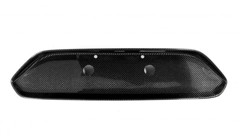 TruCarbon TC10027-LG388 2018+ Mustang Carbon Fiber LG388 Rear License Plate Surround (GT / Ecoboost))