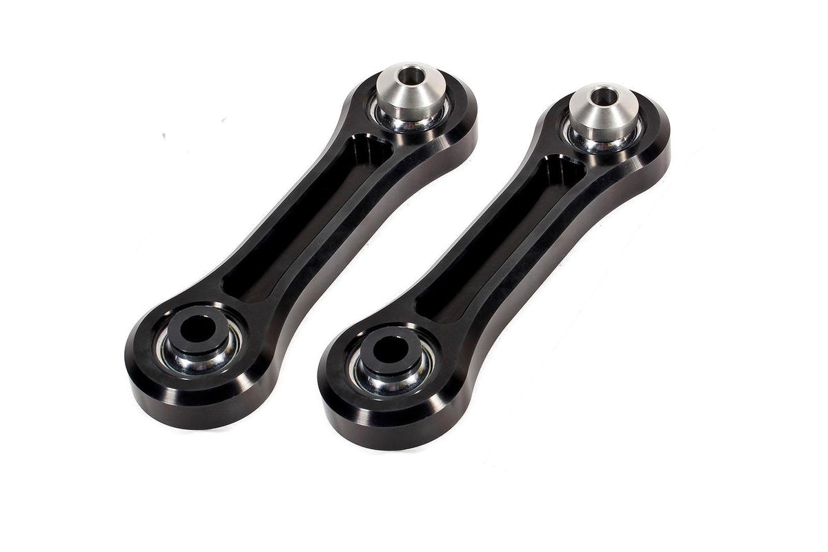 BMR Suspension TCA045 Mustang Billet Aluminum Vertical Links - Spherical Bushings (2015-2026 Mustang S550 & S650)