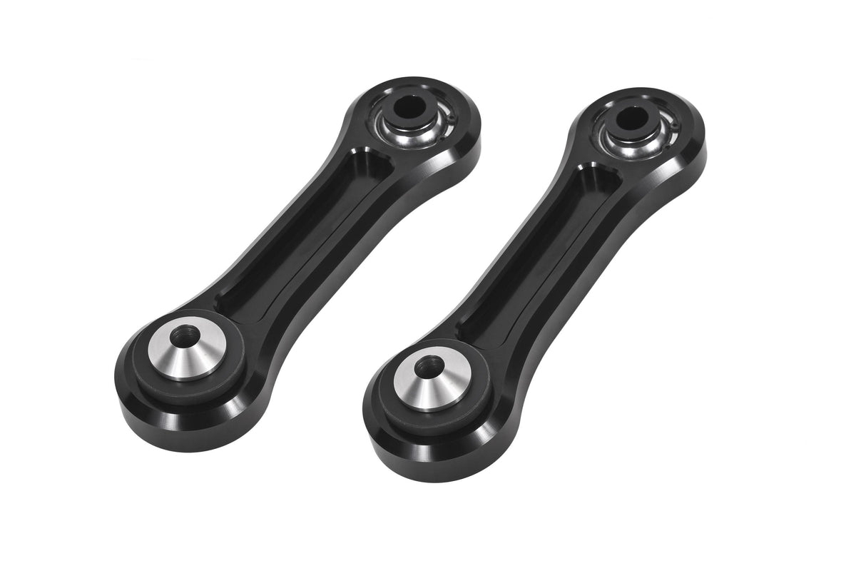 BMR Mustang Billet Aluminum Vertical Links - Delrin/Spherical Bushings (2015-2026 Mustang)