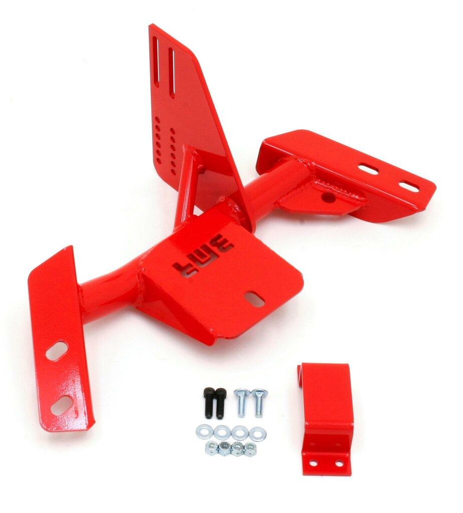 BMR TCC018R 1984-1992 3rd Gen F-Body Torque Arm Relocation Crossmember, TH350 / PG (Red)