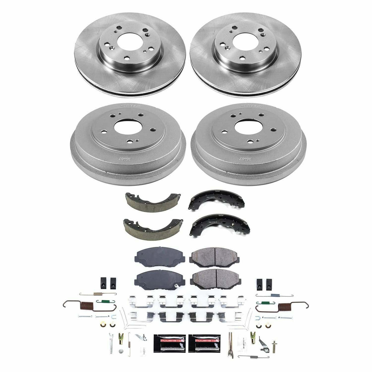 Power Stop 11-12 BMW 335i xDrive Front Track Day Brake Kit - TDBK6058