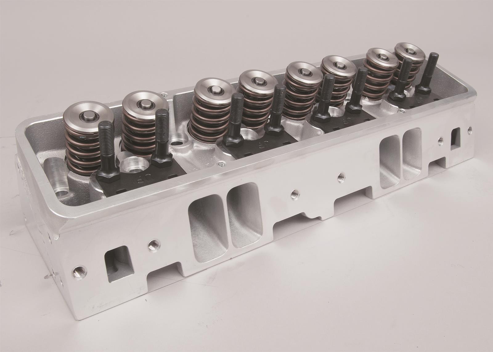 Trick Flow Cylinder Head, Super 23® 230, CNC Comp Port, Assy, 70cc CNC Chambers, 460 Spring, Ti Retain, Small Chevy, Each - TFS-3241T001-C03