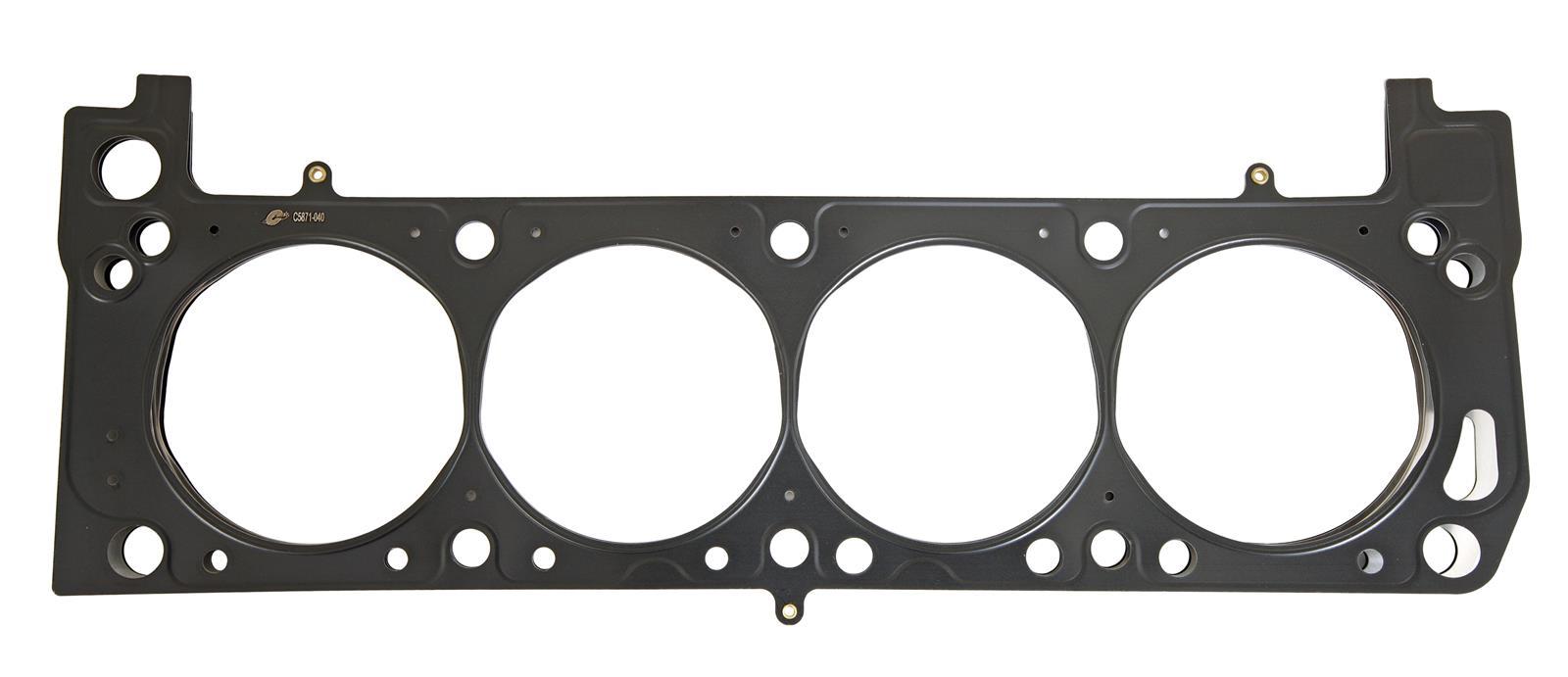 Trick Flow Head Gasket, Multi-Layer Steel, MLS, 4.100 in. Bore, .040 in. Compressed Thickness, Ford 351C, Each - TFS-51694100-040