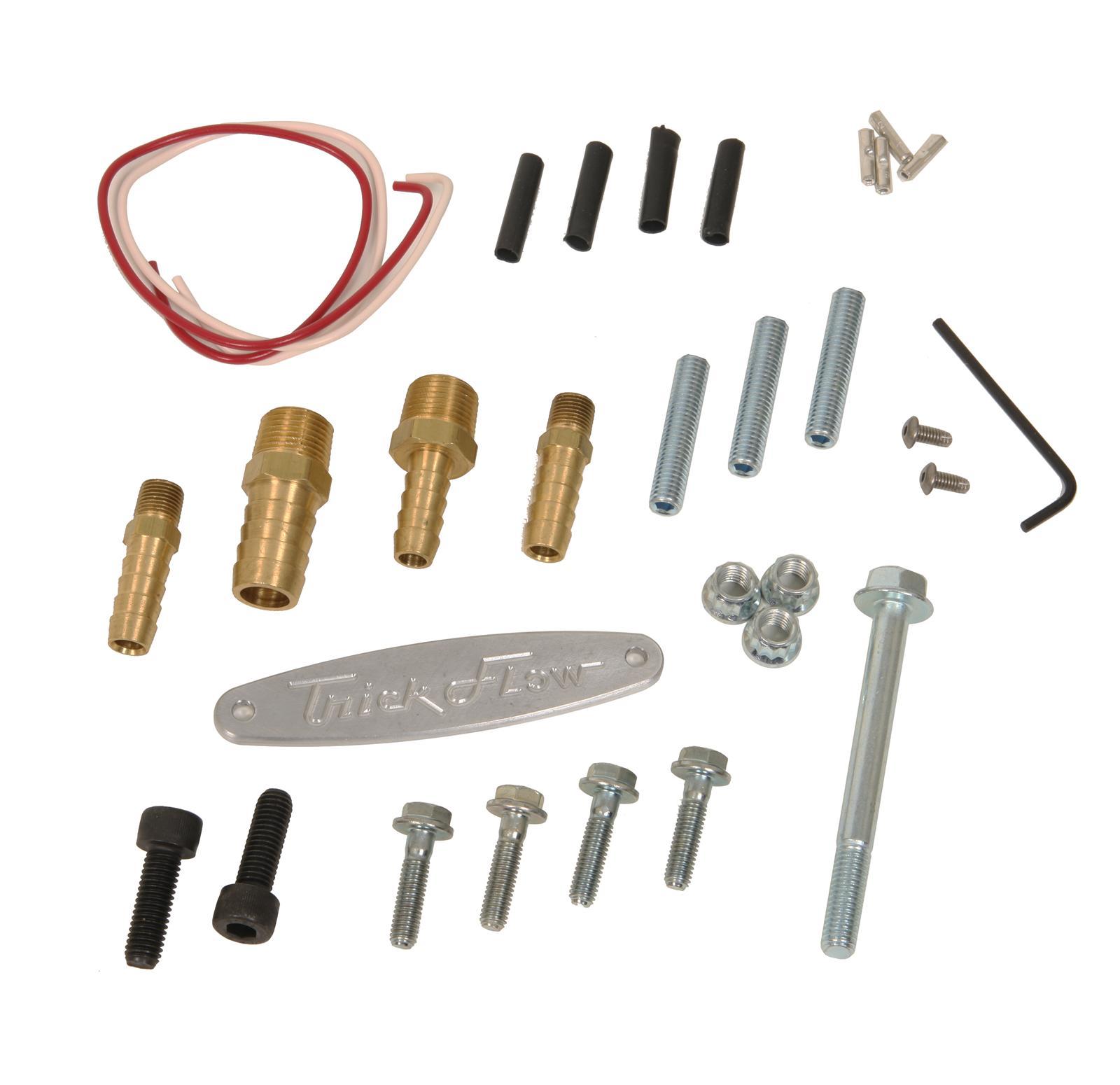Trick Flow Installation Hardware, Twin 57mm Upper Intake Manifold, Ford, 4.6L, Kit - TFS-518UHW03