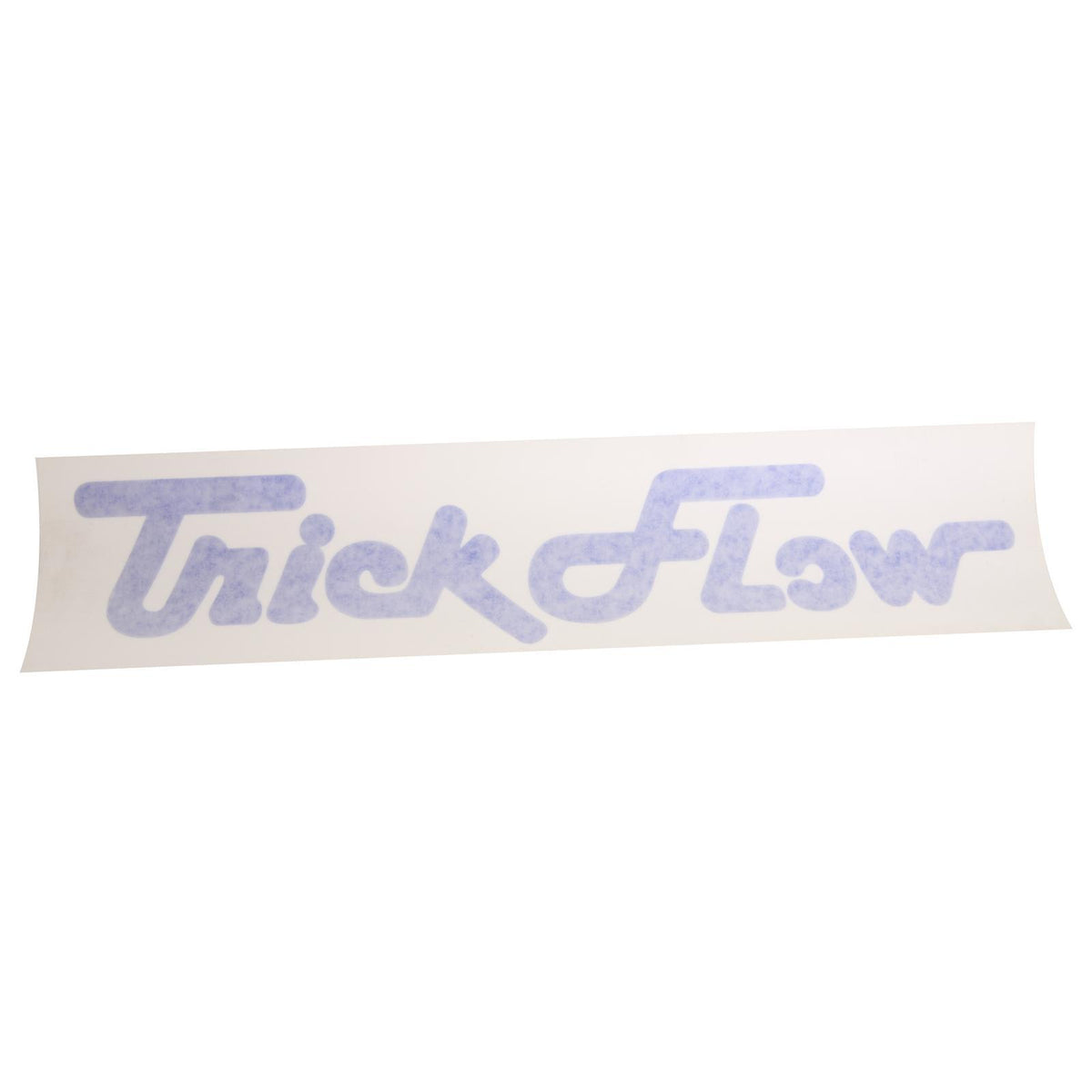 Trick Flow Windshield Decal, Trick Flow® Logo, Vinyl, Blue, 18 in. Length, 3 in. Width, Each - TFS-P102-B