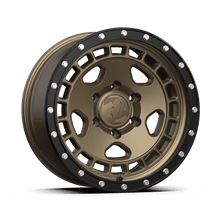 fifteen52 17x8.5 (6x139.7TURBOMAC HD Wheel, 4.75 BS in BLOCK BRONZE (MATTE BRONZE/SATIN BLACK RING/STEEL HARDWARE) - THDBB-178569-00