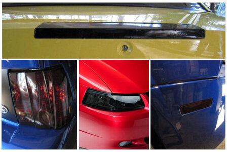 Anchor Room 99-04 Mustang Front & Rear Light Vinyl Tint Kit