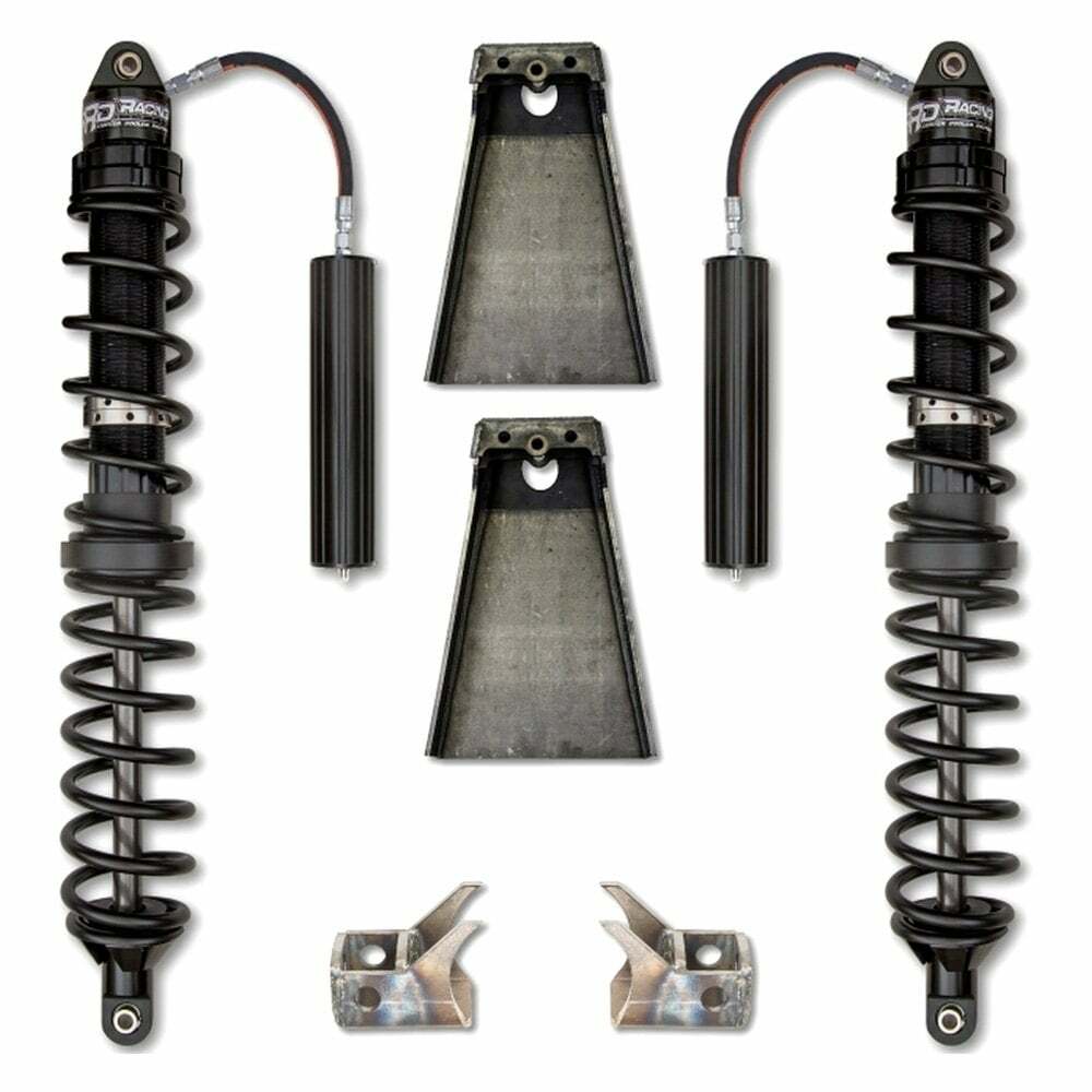 Rock Krawler 97-06 Jeep Wrangler TJ 4.5in Rear Coilover Upgrade Remote Reservoir (14in Travel) - TJLJ45TRR-RR