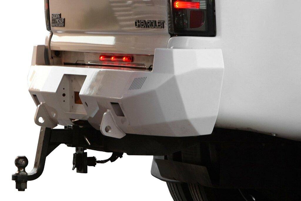 Road Armor Stealth Rear Winch Bumper - Texture Black WARN M8000 or 9.5xp (2003-2009 C4500 KODIAK, C5500 KODIAK, C4500 TOPKICK, C5500 TOPKICK) - TK1030B