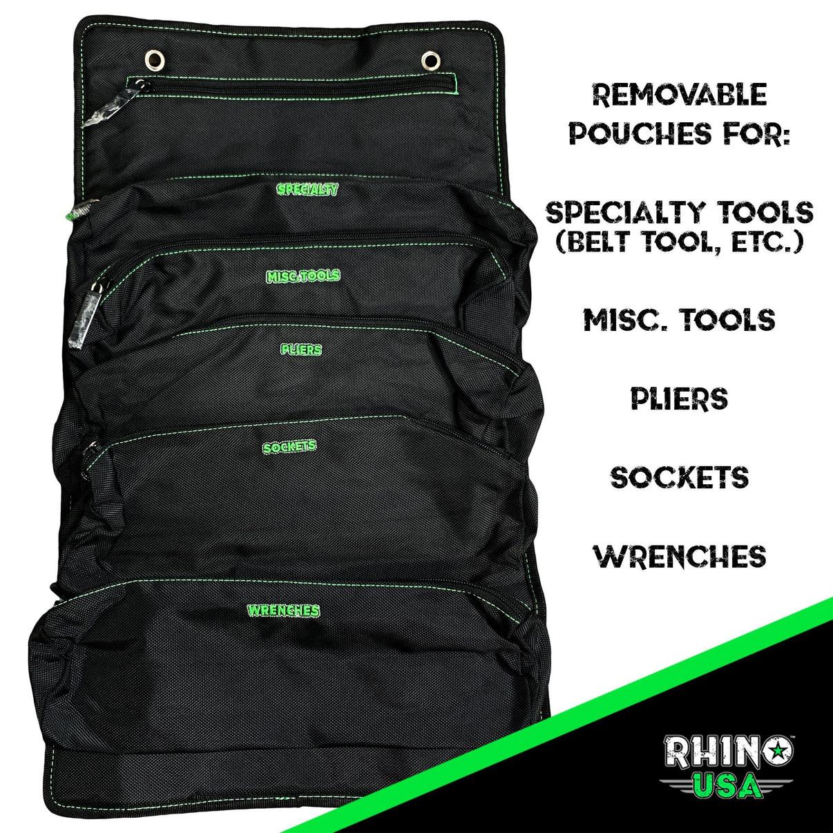 Rhino USA Rhino Usa Heavy Duty Off-Road Tool Bag/Roll Camo - RNO-TOOLROLL-CAMO
