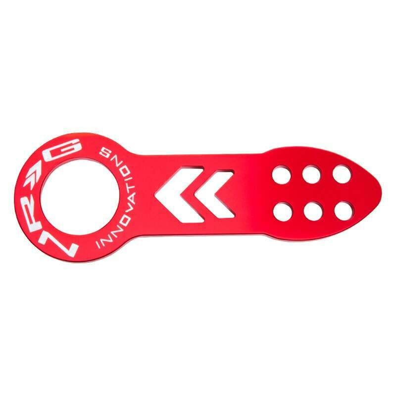 NRG Front tow hook - Universal Fitment - Anodized Red - TOW-100RD
