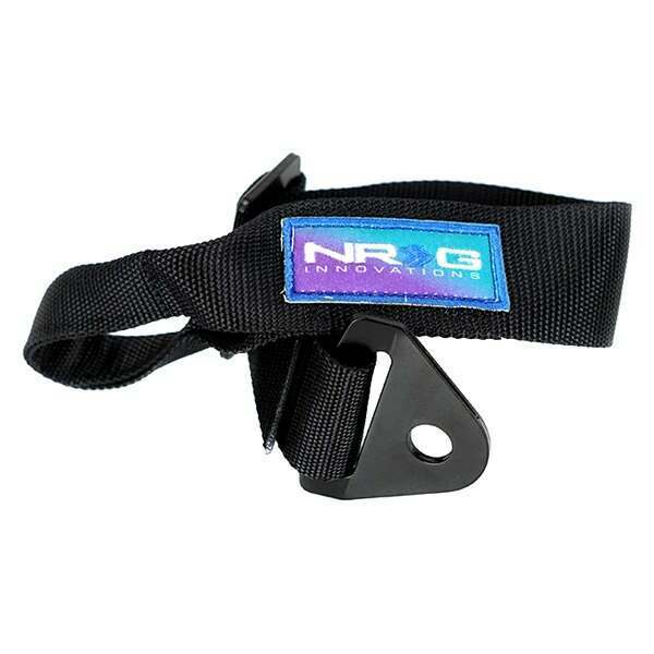 NRG Universal Tow Strap 24" Adjustable - Black - TOW-10BK