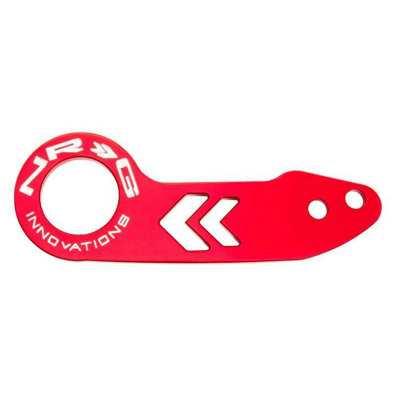 NRG Rear tow hook - Universal Fitment - Anodized Red - TOW-110RD