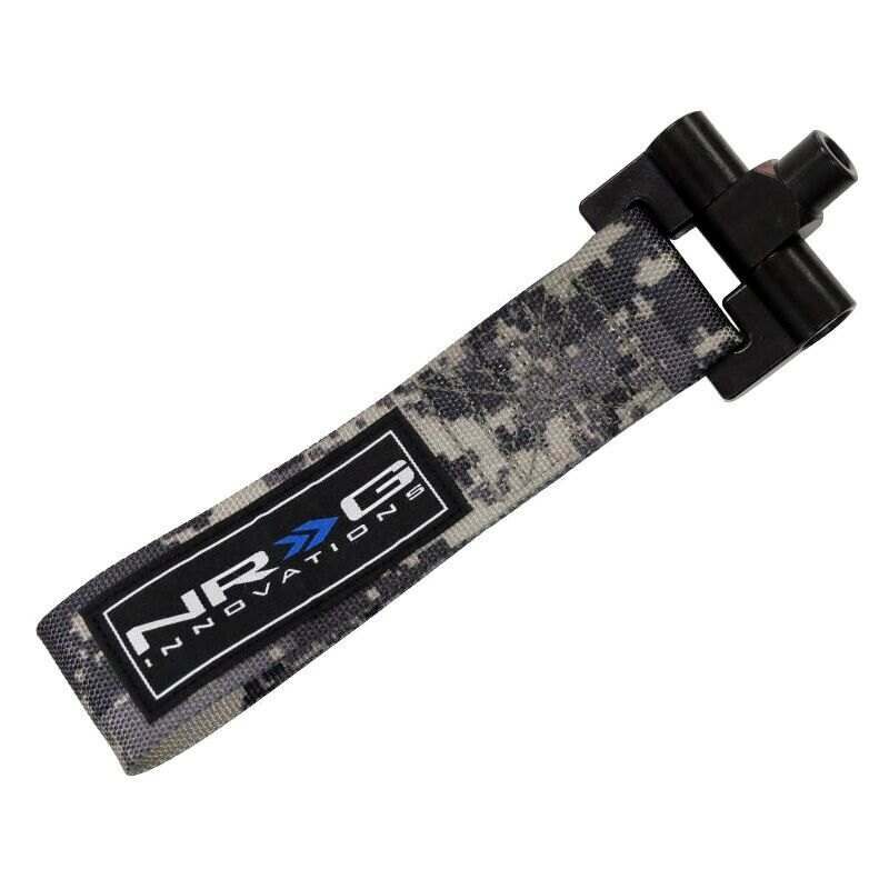 NRG Digital Camo - Bolt in tow strap - 5,000 Lbs Limit - Mazda 3 / Mazdaspeed 3 04-07 - TOW-163CM2