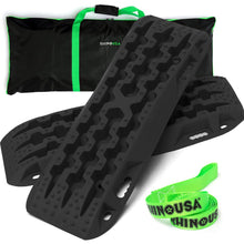 Rhino USA Rhino Usa Recovery Traction Boards - Black (Pair) - TRACBOARDS-BLK
