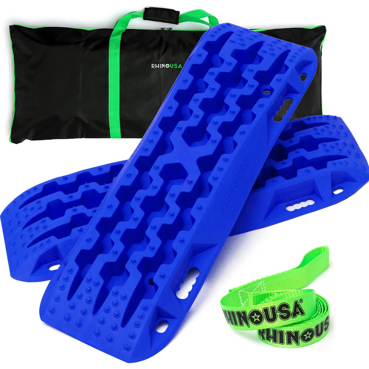 Rhino USA Rhino Usa Recovery Traction Boards - Blue (Pair) - RG-TB42X13-BLU