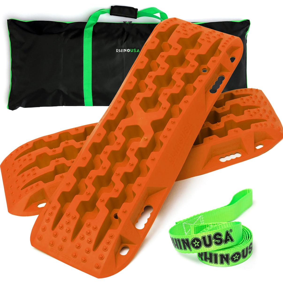 Rhino USA Rhino Usa Recovery Traction Boards - Orange (Pair) - RG-TB42X13-ORG