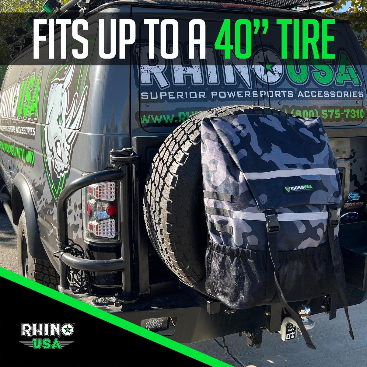 Rhino USA Rhino Usa Spare Tire Trash Bag - Black - TIREBAG-BLK