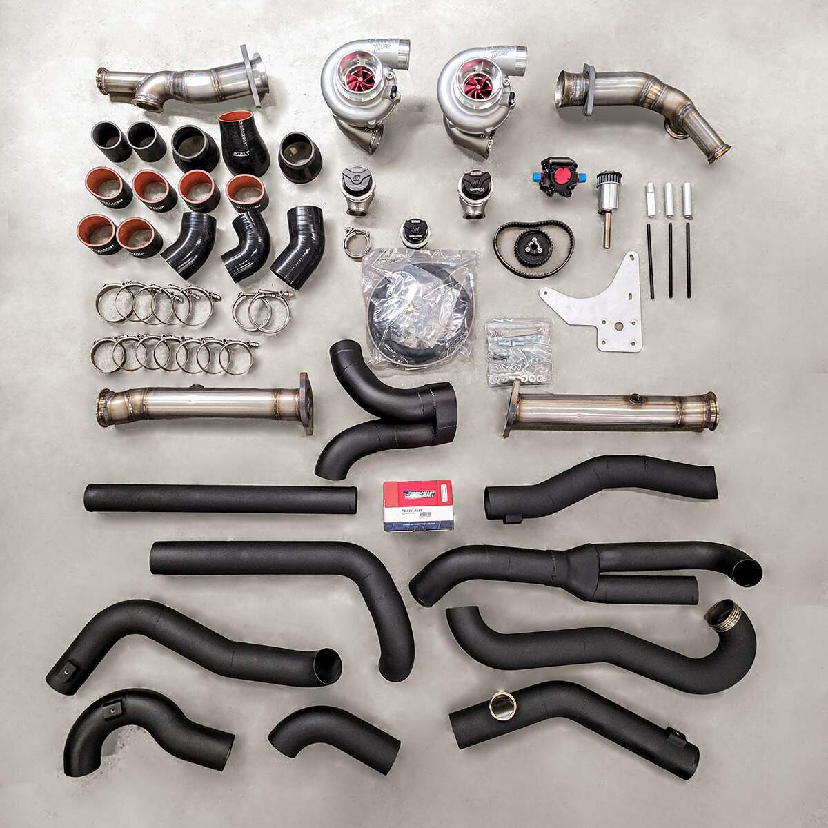 Hellion Twin Turbo System (2021+ Ram TRX) - HT-TRX-62R