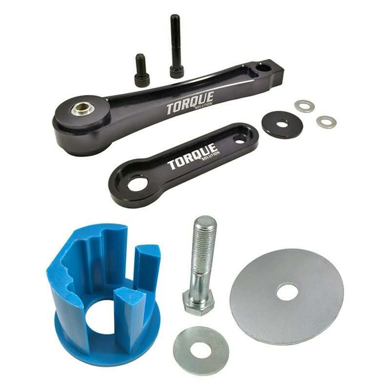 Torque Solution Pendulum Mount (Dog Bone) w/ Race Insert: Audi TT / TTS / A3 2009-2014 - TS-AUDI-022-BR