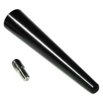 Torque Solution Black Billet Short Antenna: Dodge Ram 2009-2015 - TS-BA-BL18