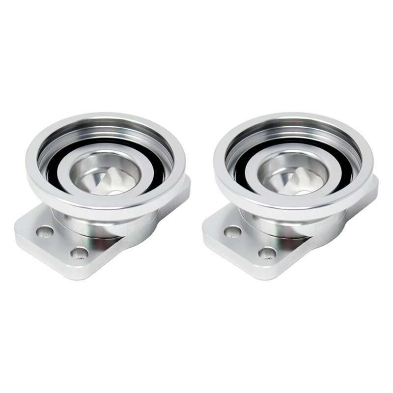 Torque Solution Dual HKS Blow Off Valve Adapter Kit: KIA Stinger 3.3T - TS-BOV-489-3.3T