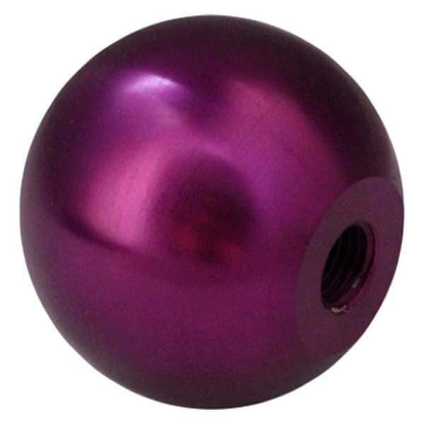 Torque Solution Billet Shift Knob (Purple): Universal 10x1.5 - TS-BSK-002PR