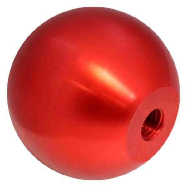 Torque Solution Billet Shift Knob (RED): Universal 10x1.5 - TS-BSK-002R