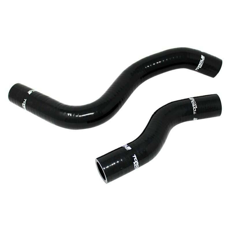 Torque Solution Silicone Radiator Hose Kit (Black): Honda Civic Type-R 2017+ - TS-CH-461BK