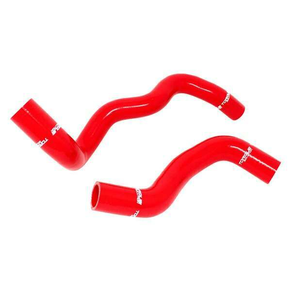 Torque Solution Silicone Radiator Hose Kit (Red): Ford Focus RS 2016+ - TS-CH-513RD