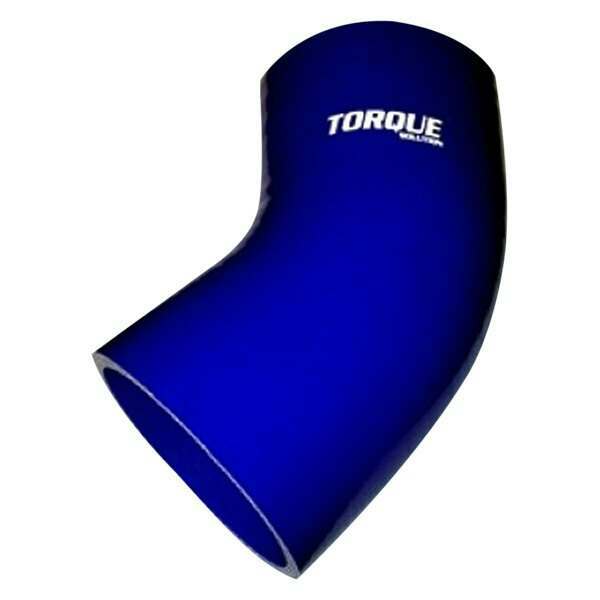 Torque Solution 45 Degree Silicone Elbow: 2" Blue Universal - TS-CPLR-45D2BL