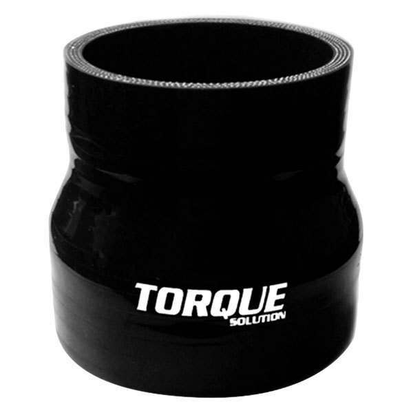 Torque Solution Transition Silicone Coupler: 2.25" to 3" Black Universal - TS-CPLR-T2253BK