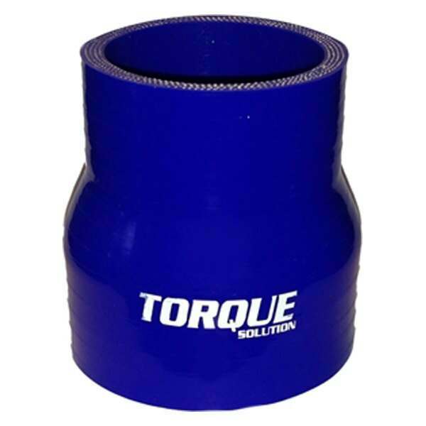 Torque Solution Transition Silicone Coupler: 2" to 2.5" Blue Universal - TS-CPLR-T225BL