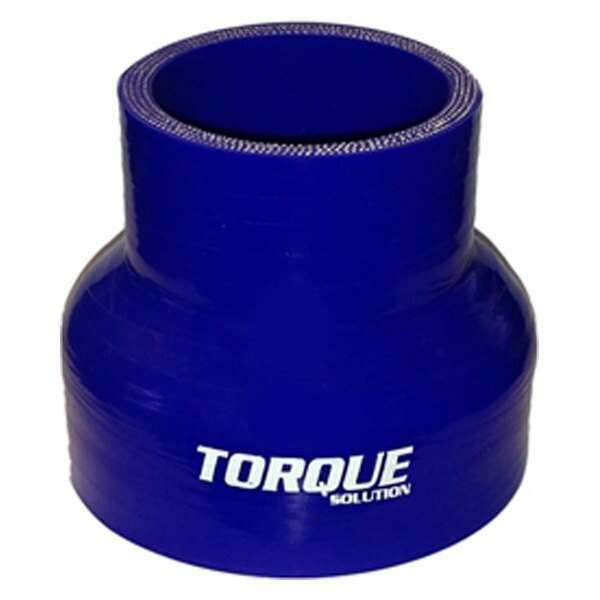 Torque Solution Transition Silicone Coupler: 2" to 3" Blue Universal - TS-CPLR-T23BL