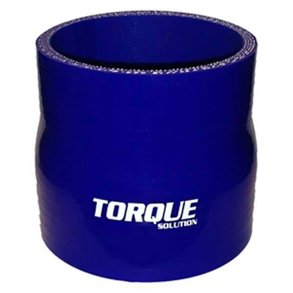 Torque Solution Transition Silicone Coupler: 2.75" to 3" Blue Universal - TS-CPLR-T2753BL